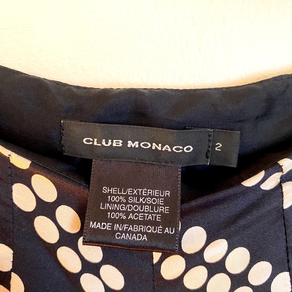 Club Monaco pleated skirt